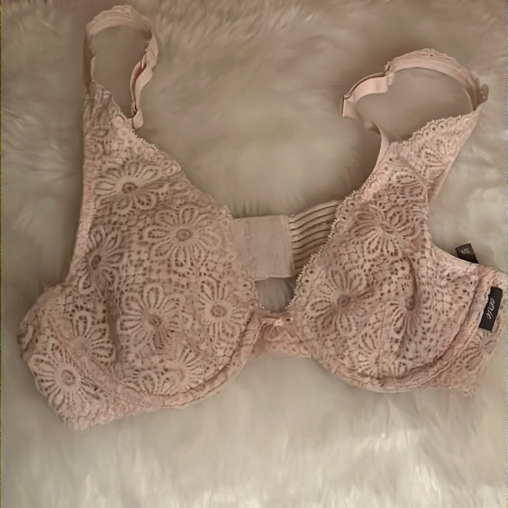 Aerie lace light pink bra